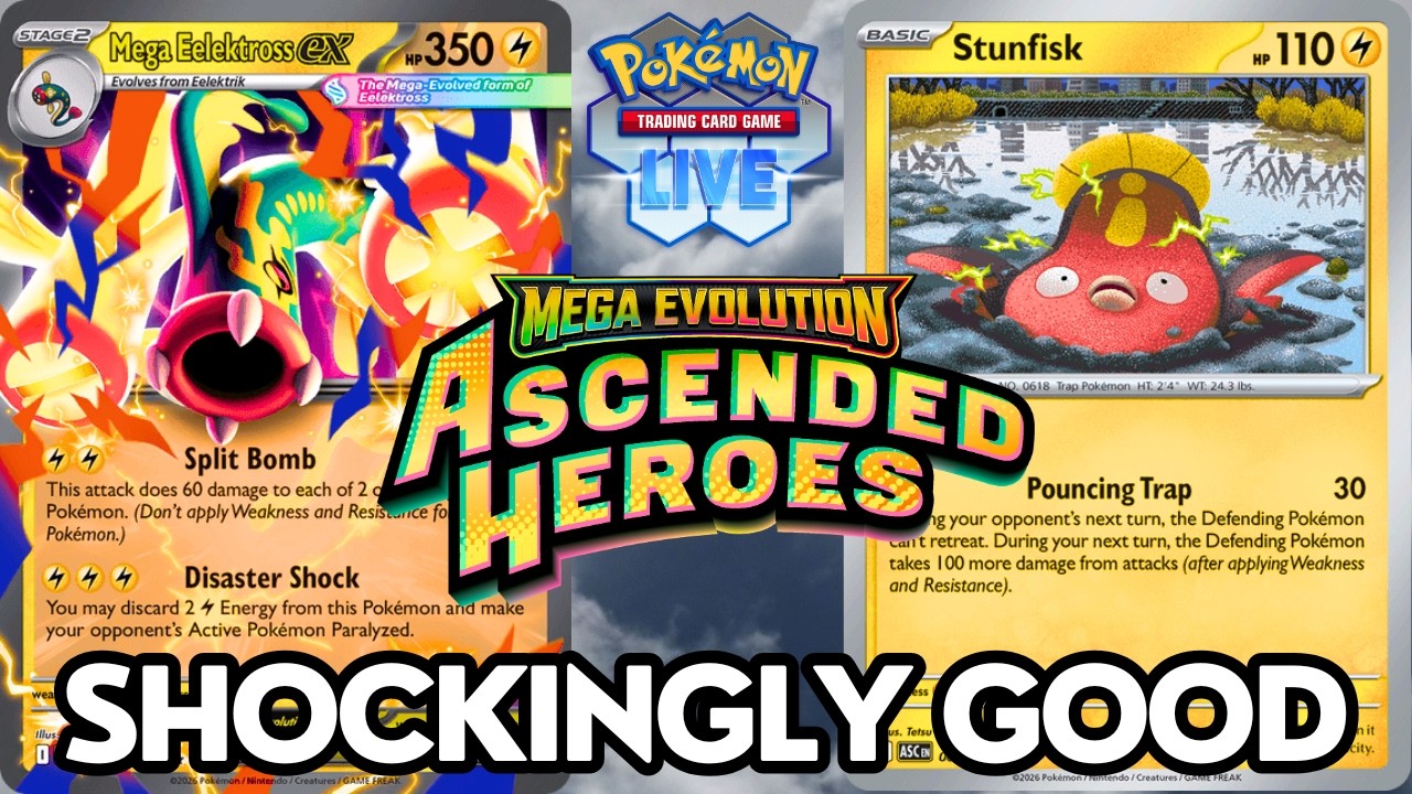 Perhaps I judged Mega Eelektross ex too harshly