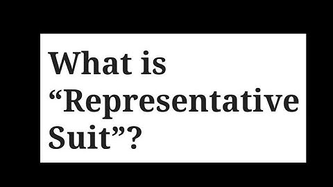 ORDER 1 RULE 8 CIVIL PROCEDURE CODE|What is Representative suit