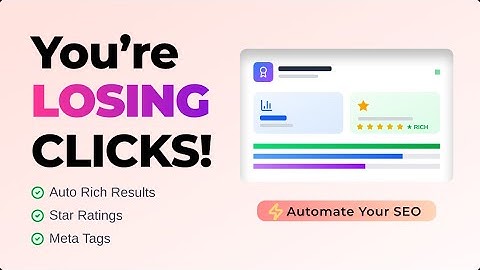 Stop Losing Clicks on Google: Automate Rich Results, Ratings & SEO Metadata in Minutes