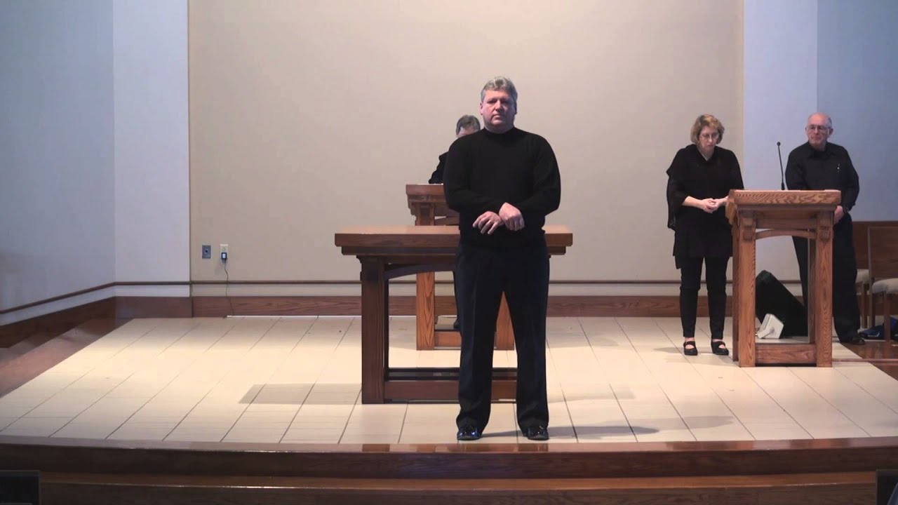 Gospel Reading - Friday of the Passion of the Lord (Good Friday)  - March 29, 2013 - YouTube