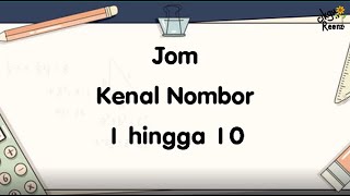 Kenali Nombor 1-10 Prasekolah