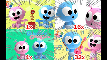 GooGoo & GaaGaa logo Intros getting 999999X Speed