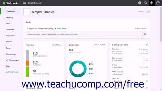 QuickBooks Online Plus 2017 Tutorial Switching Company Files Intuit Training