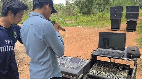 Giao lưu Dàn Array mini A phương Test tiếng Hát || Âm thanh kẹo kéo