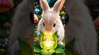 A tiny bunny found a glowing star in the forest… and changed its life forever 🐰🌟