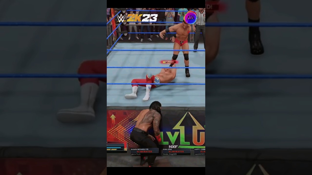 LA KNIGHT Broken in WWE2K23 