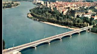 plan d'eau de Vichy en cartes postales