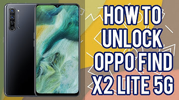 How to unlock Oppo Find X2 Lite 5G  o2 ee uk by network unlock code
