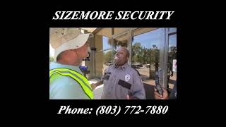 SIZEMORE SECURITY GUARD TOUGH GUY W brandexample1776 CareerKillerAuditz