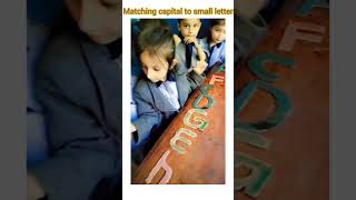 matching capital to small letters