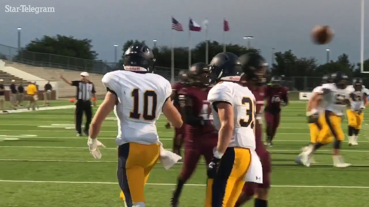 RAW: John Stephen Jones tosses TD pass