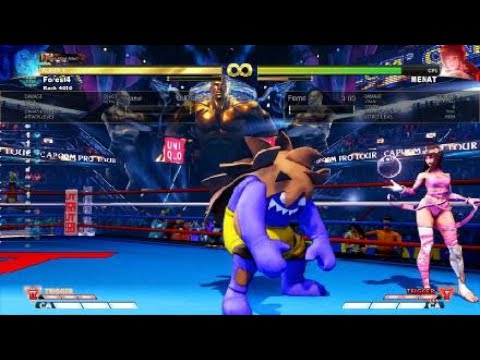 Blanka max range b,f+hk follow up combos SFVAES4
