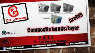 Composite Bands | Layer Stack | ArcGIS | Bangla Tutorial