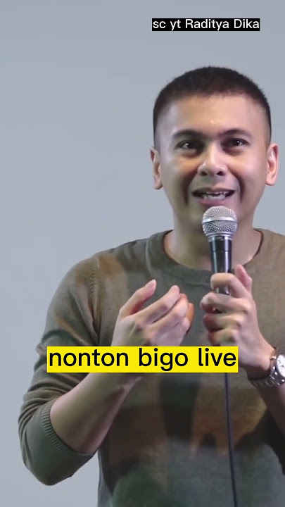 Pengalaman nonton bigo live #shorts #radityadika