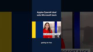 Apple-OpenAI deal sets Microsoft back