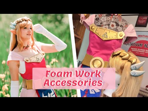 I Finished my Toon Zelda Cosplay | Practicing Foam Work