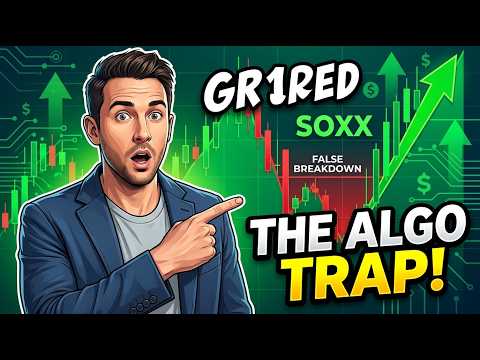 How Algorithms Trapped Institutional Sellers — The SOXX False Breakdown Explained