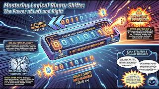 Logical Binary Shifts Left and Right Explained Clearly | Computer Science 0478 #Right