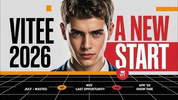 VITEEE 2026: A New Beginning | Perfect Preparation Plan to get into VIT Vellore CSE