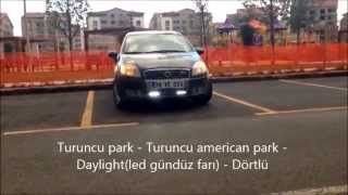 Fiat Linea Classic American Park Power Led Gündüz Farı Daylight 