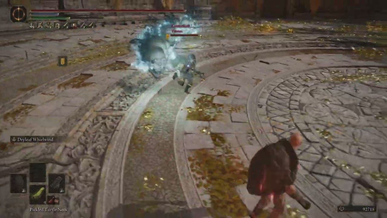 Master Roshi cosplay Elden Ring duel