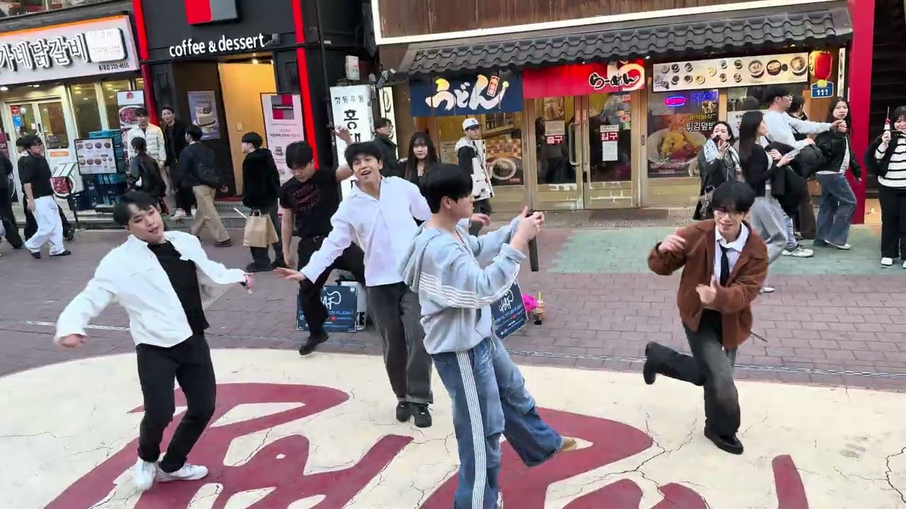 2026 HONGDAE K-POP BUSKING (HAF High Altitude Flight) - [BTS] Dope