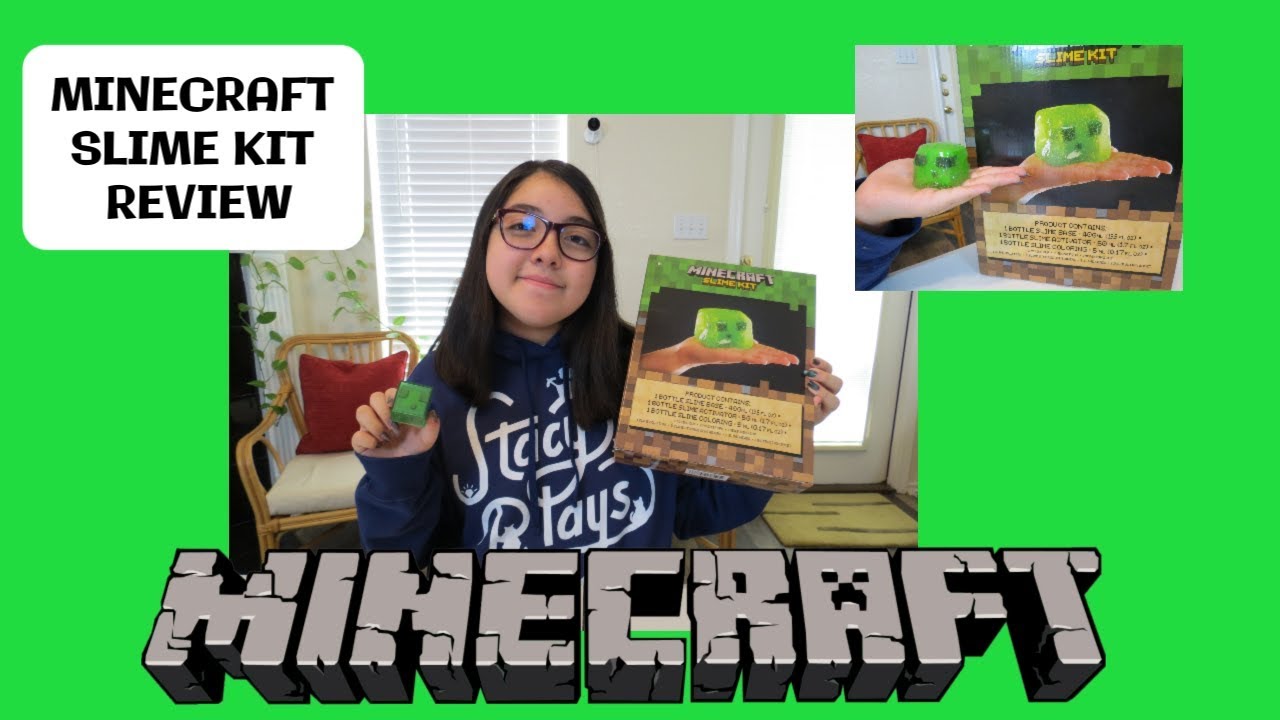 Minecraft Slime Kit #slime #minecraft #asmr