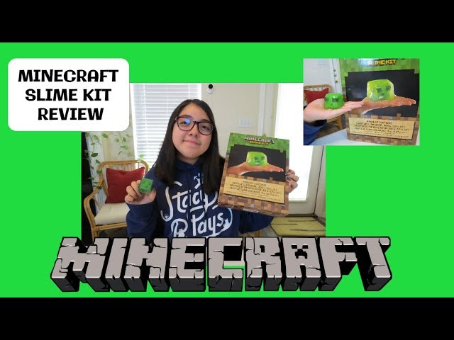 Minecraft Slime Kit #slime #minecraft #asmr