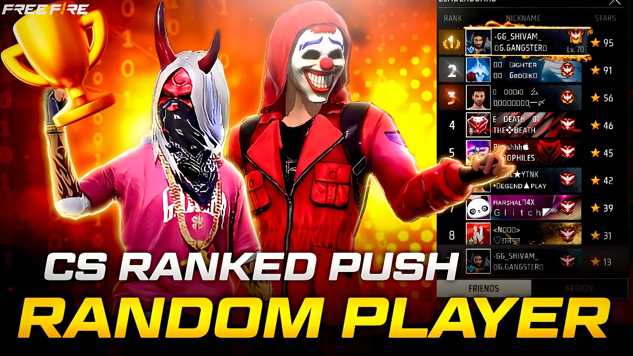 Diamond 💎 To Heroic CS Ranked Match With Random Players 🥷 | Garena Free ...