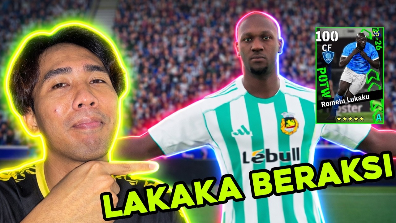 LAMA TAK MUNCUL CARD ROMELU LUKAKU ! DAH BERUMUR TAPI MASIH BERBISA DIATAS PADANG ! KERAS MAT !