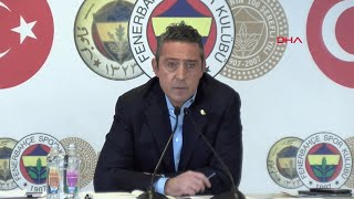 Fenerbahçe Kulübü Başkanı Ali Koç gündeme ilişkin konularla ilgili konuştu