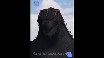 Evolved Godzilla vs Godzilla (Minus One) | Animation (Part 2/3) #shorts