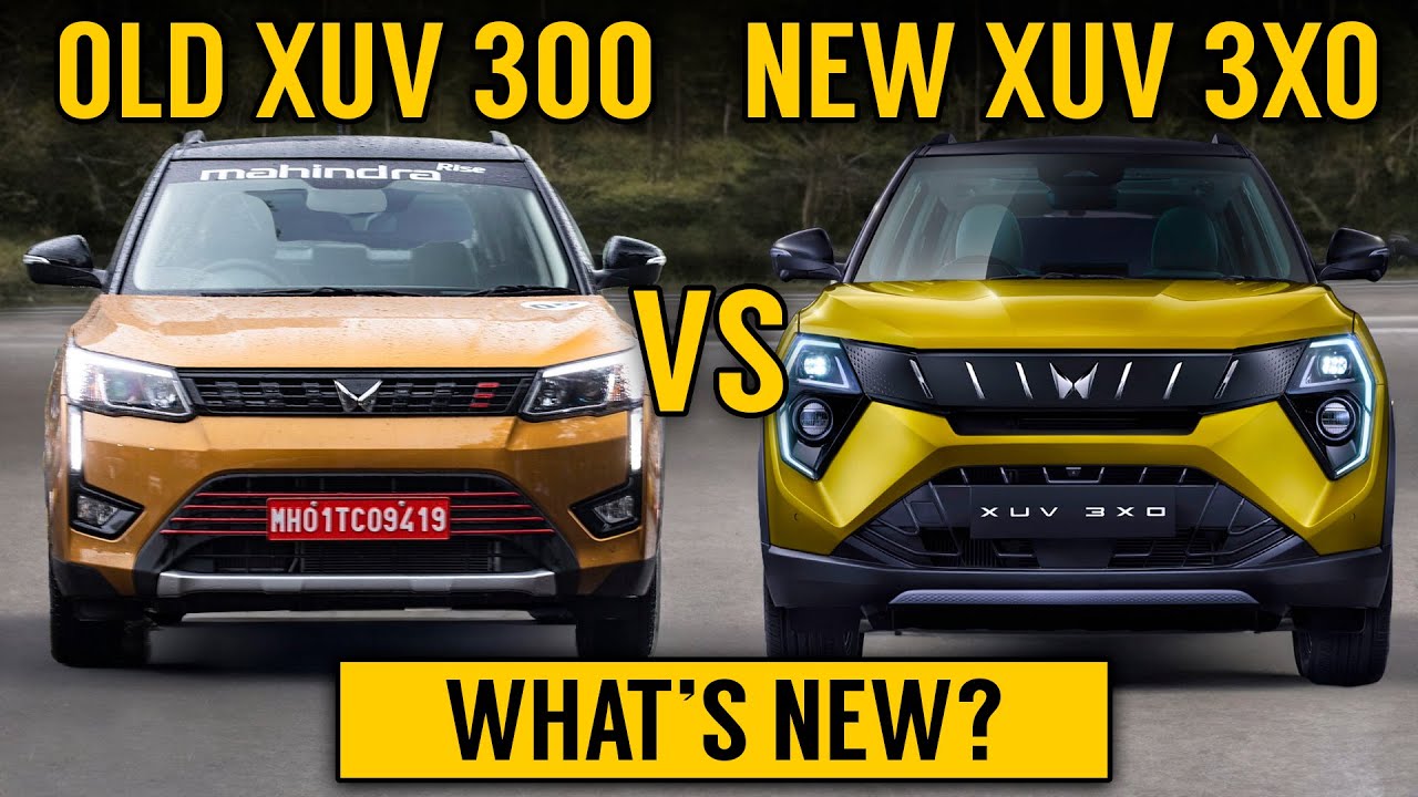 New XUV 3XO Vs Old XUV 300 | Mahindra xuv 3xo vs xuv 300 | What's changed? What's new? comparison