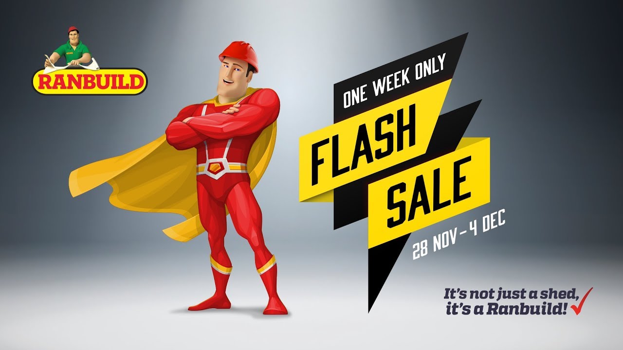 Ranbuild Flash Sale December 2018 (15 second TVC)