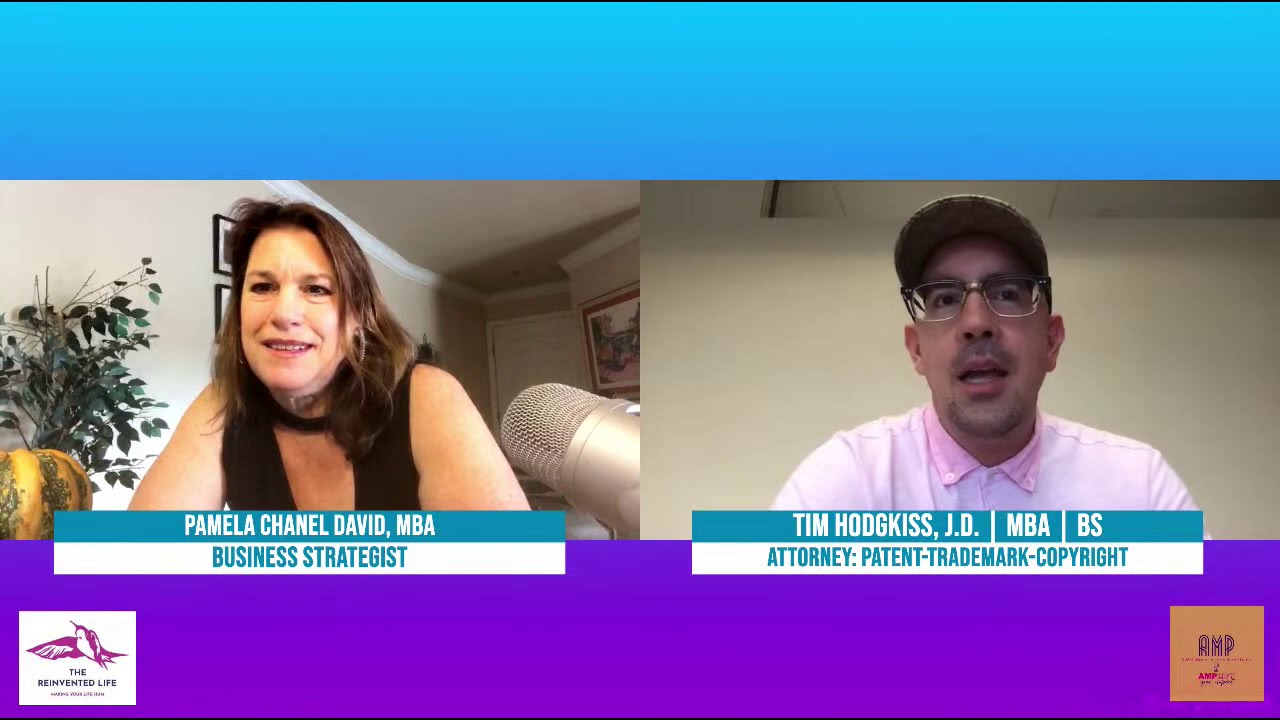 Business|Pop Culture :  The Reinvented Life Show Pamela Chanel David with Tim Hodgkiss, Esq