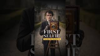 The World’s FIRST Selfie (1839!) #firstselfie #historyfacts #shorts