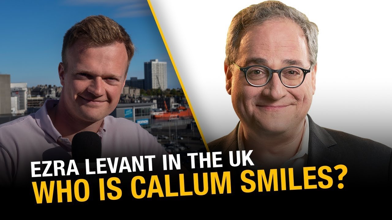 Ezra Levant meets Callum Smiles, Rebel’s newest UK-based reporter