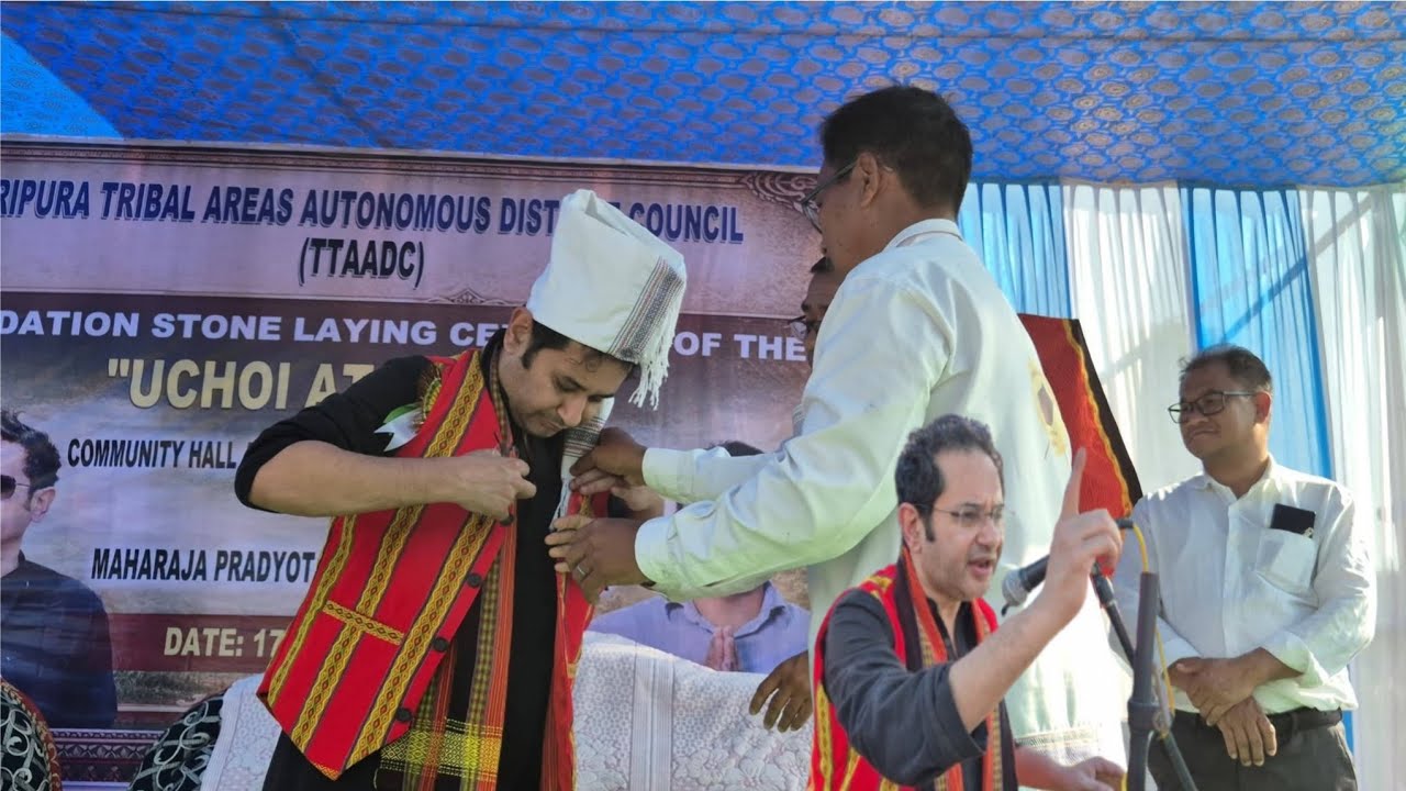 Uchai Ataibang 😍 Foundation Of Stone Laying Ceremony 💐‎⁨@BiplobUchaiOfficial⁩  