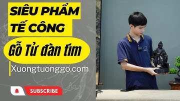 Báo Giá: Tượng Gỗ Tế Công Vương Mộc Tử Đàn l Xưởng Tượng Gỗ
