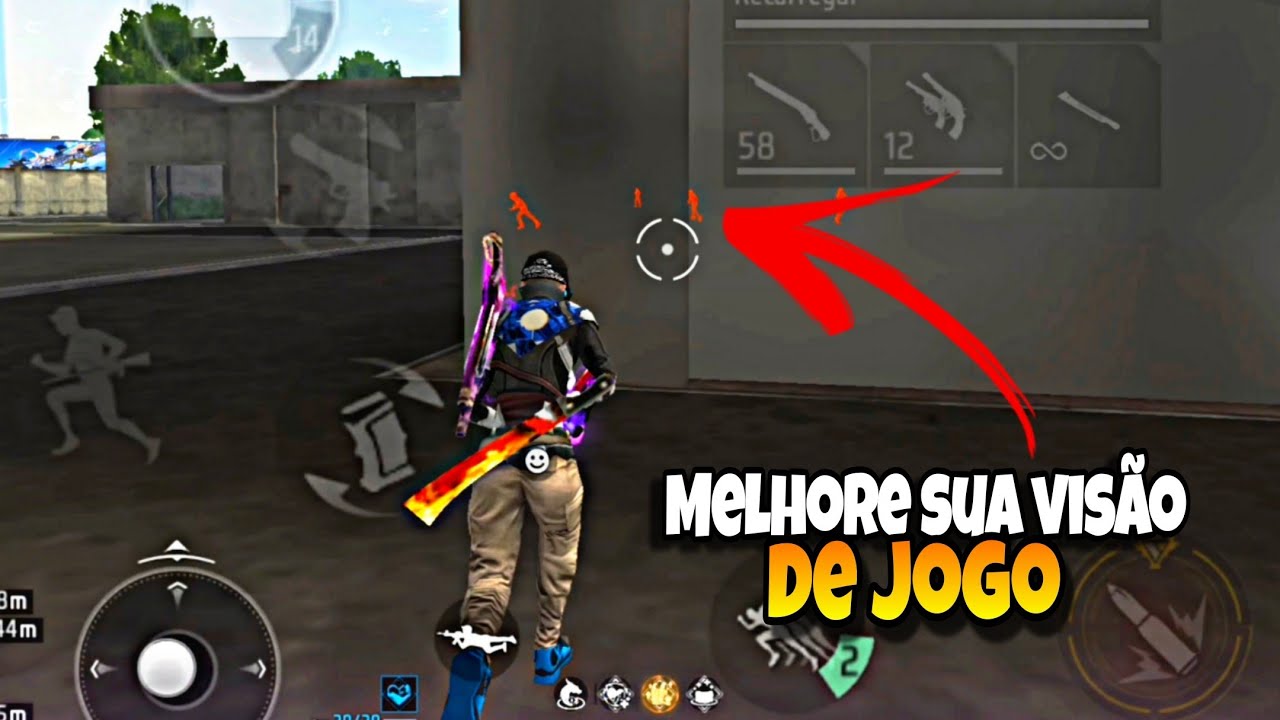 COMO FICAR CALMO E MELHORAR SUA VISÃO DE JOGO NO FREE FIRE, MOBILE