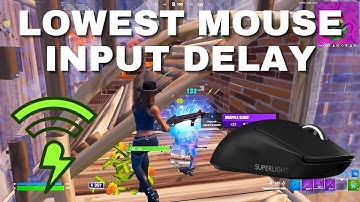 How To Get the Lowest Mouse Input Delay for Fortnite 🔨4 EASY STEPS🔨 Remove Mouse Input Lag 🖱️✅