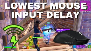 How To Get the Lowest Mouse Input Delay for Fortnite 🔨4 EASY STEPS🔨 Remove Mouse Input Lag 🖱️✅