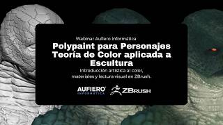Polypaint para Personagens: Teoria de Cores aplicada à Escultura | ZBrush