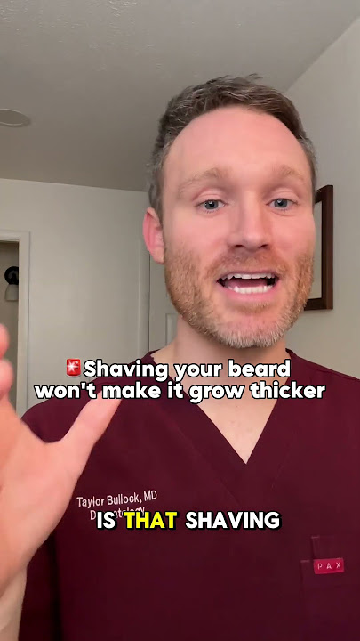 😅 Shaving doesn’t “stimulate” beard growth — but here’s what actually does!