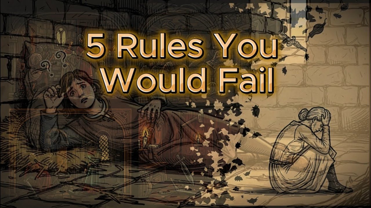 5 Medieval Rules that you would FAIL Today (even you try the hardest)