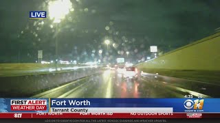 Road Crews Battle Ice On North Texas Highways Wednesday Morning