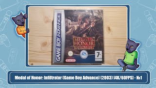 Medal of Honor: Infiltrator (Game Boy Advance) (2003) [4K/60FPS] - №1