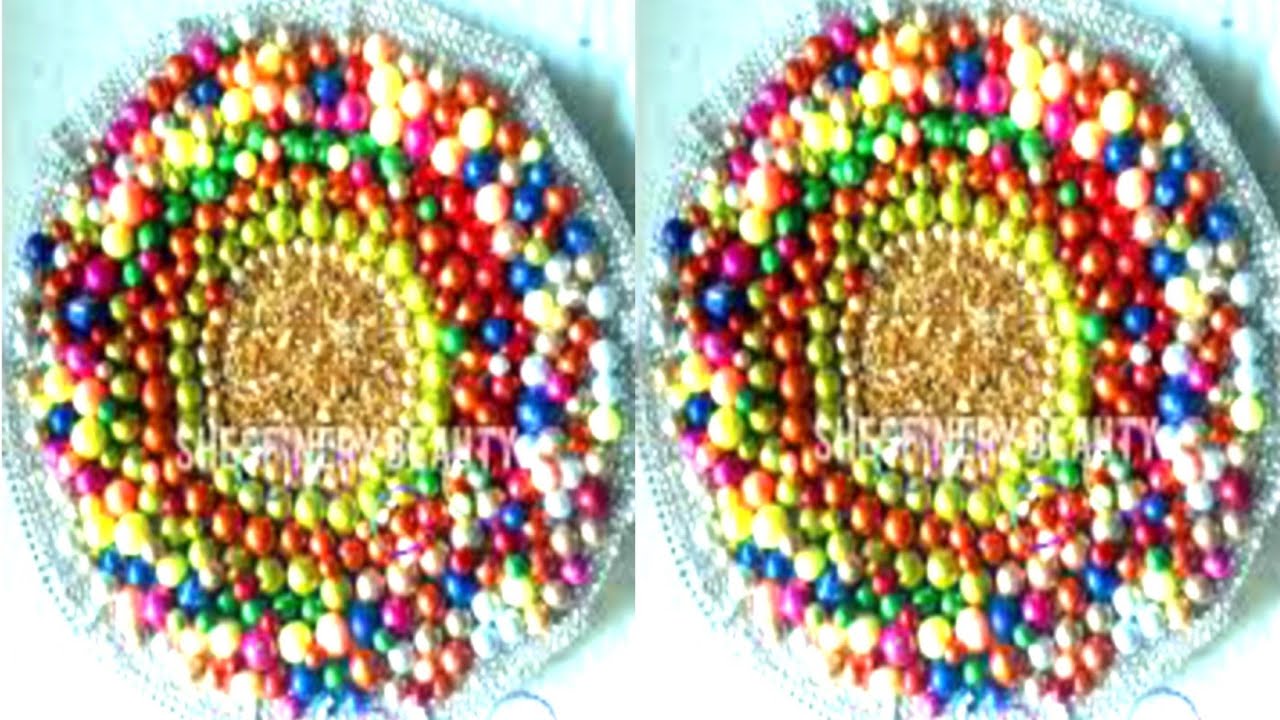 DIY|| Sunny |Multi Coloured Diamond Plate