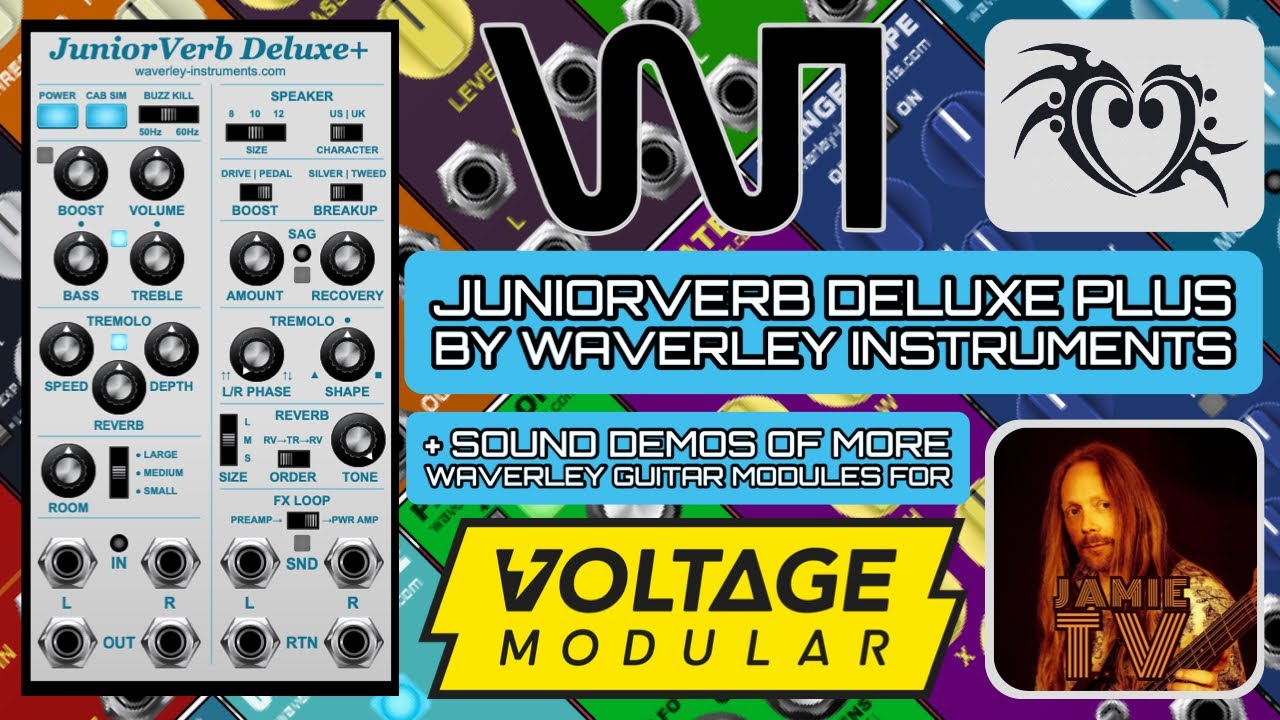 Waverley Instruments Guitar Modules For Voltage Modular - Juniorverb ...