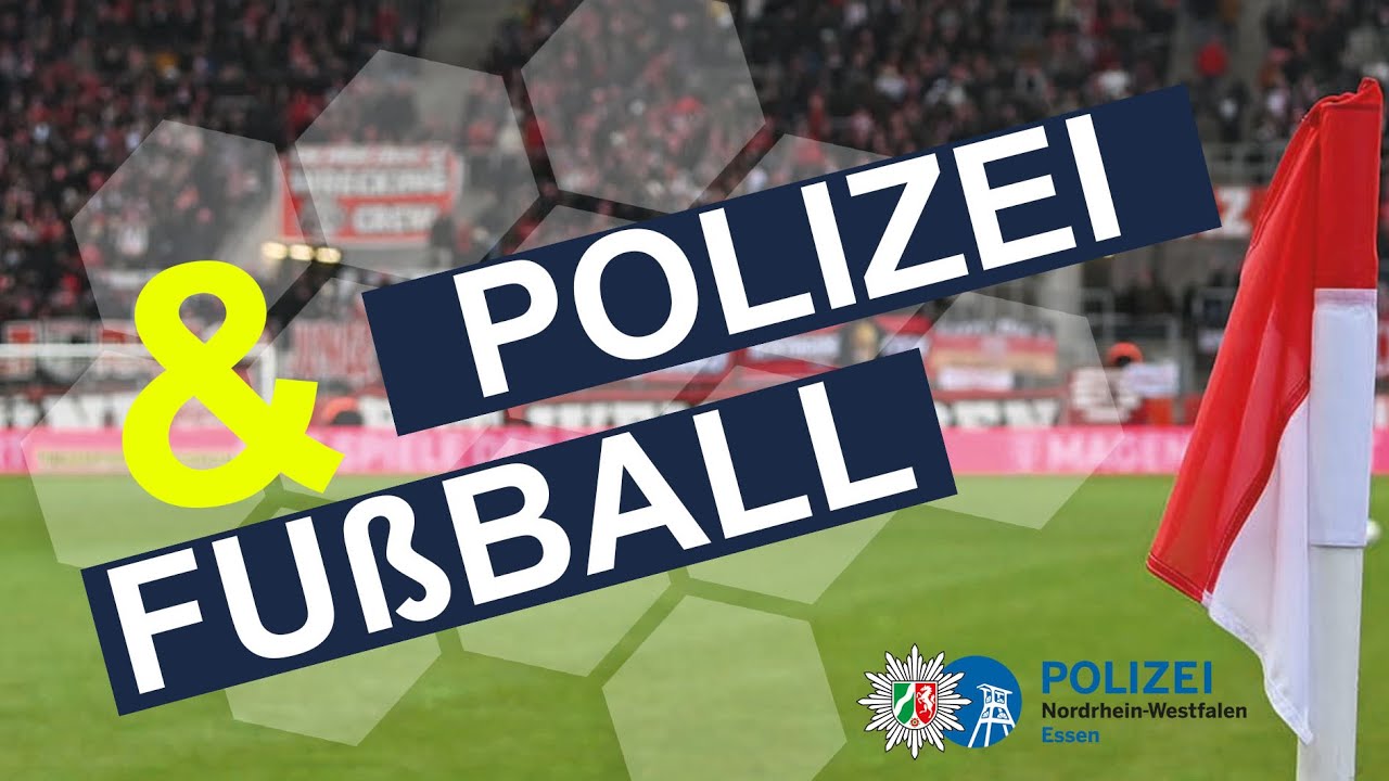 Polizei & Fußball - Die Polizei Essen bei Rot-Weiss Essen im Einsatz